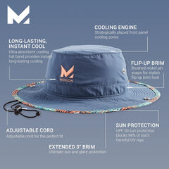 Cooling Bucket Hat UPF50 - Mission