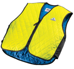 Evaporative Cooling Sport Vest - Yellow - Cool Down Australia