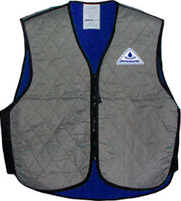 Evaporative Cooling Sport Vest - Silver - Cool Down Australia