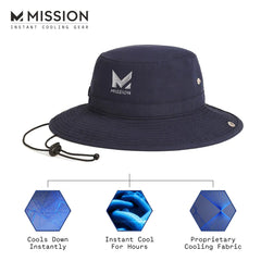 Cooling Bucket Hat UPF50 - Mission - Cool Down Australia