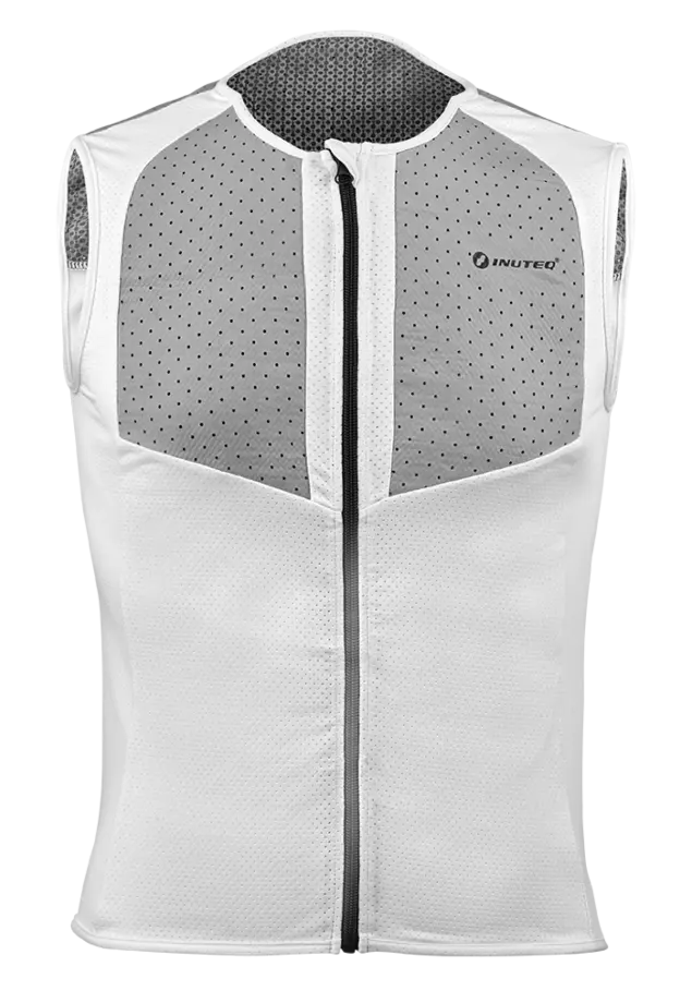 Inuteq Bodycool Xtreme Sport evaporative cooling vest white — Cool Down Australia