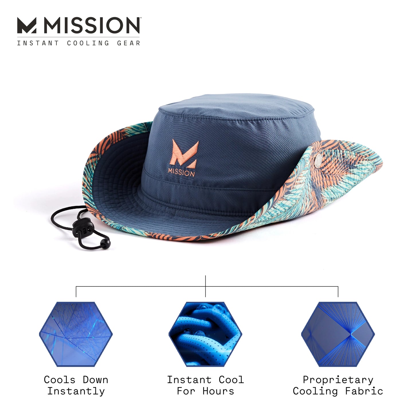 Cooling Bucket Hat UPF50 - Mission