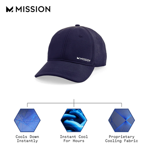 COOLING VENTED PERFORMANCE BASEBALL CAP