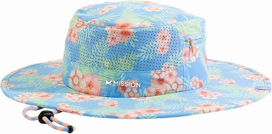 COOLING ANYWHERE BOONEY HAT - Junglebird Bluebell