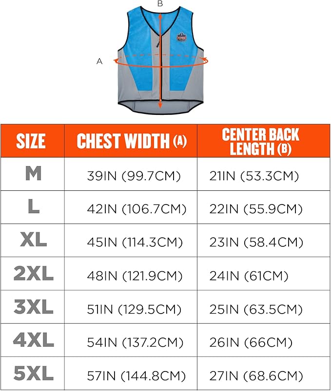 PVA Cooling Vest - Chill-Its - Size XXL - Clearance