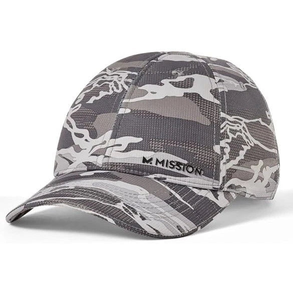 COOLING PERFORMANCE BASEBALL CAP - Matrix Silver Camo – Cool Down Australia