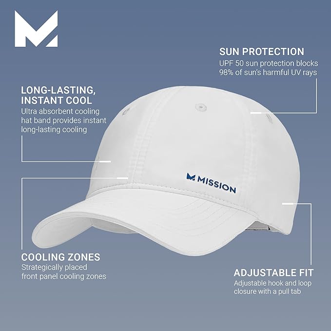 COOLING PERFORMANCE BASEBALL CAP - HAT
