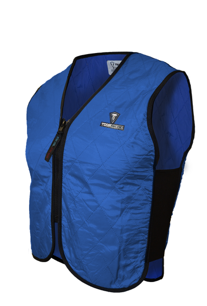 Evaporative Cooling Sport Vest - Blue - Cool Down Australia