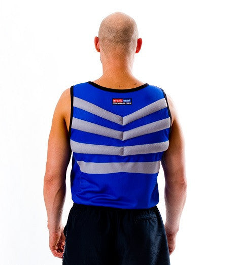 BODY COOLING VEST - Blue - Cool Down Australia - 2